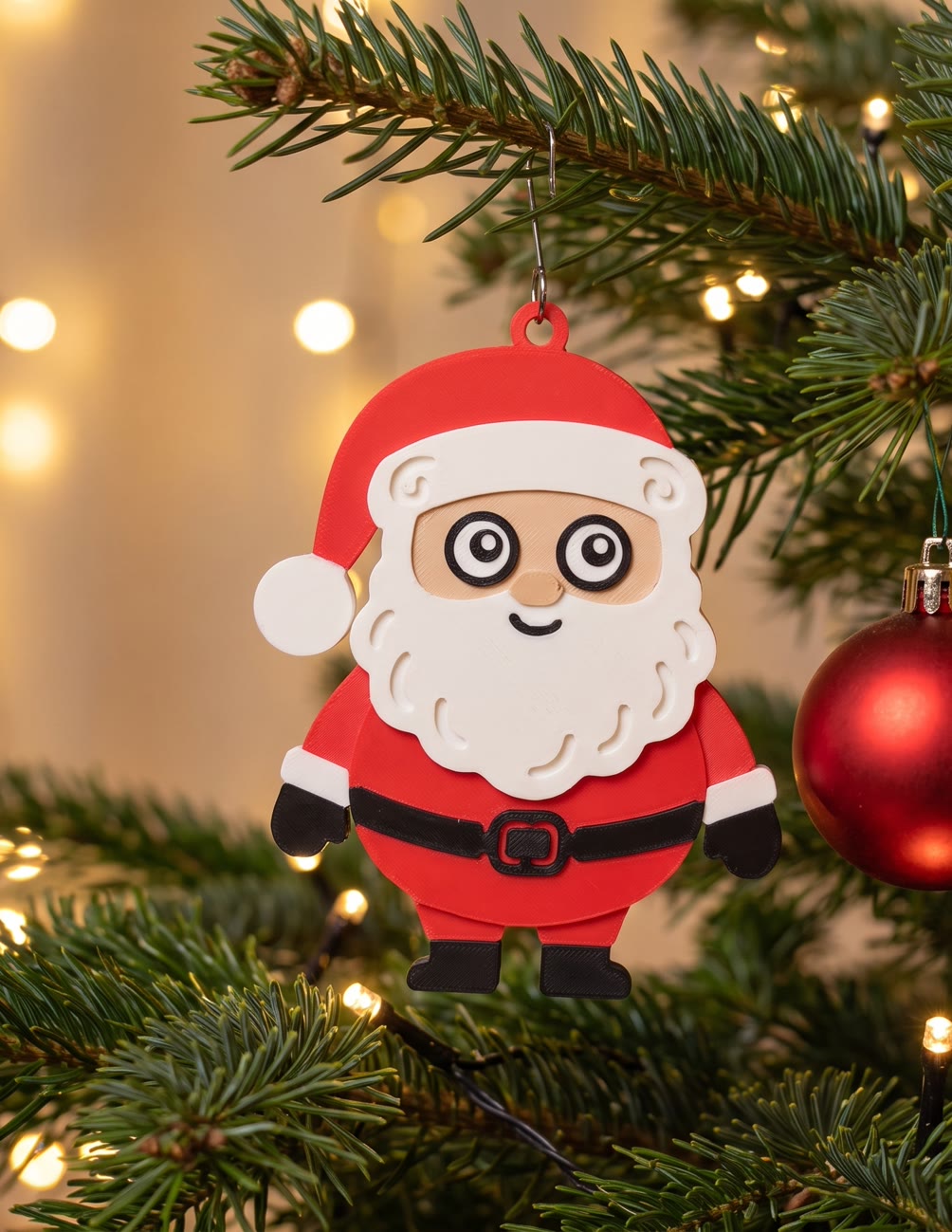 Magnet Le Père Noël, collection Noël